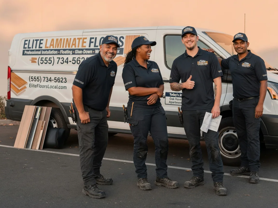 Laminate flooring installation company in Heath, OH